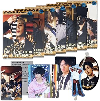 NCT DREAM - 3rd Album [ISTJ] 7DREAM QR Ver. - RANDOM Ver. Package Box + Image Card + Sticker + QR Card + PhotoCard + Paper Ornament + 2 Pin Button Badges + 4 Extra Photocards
