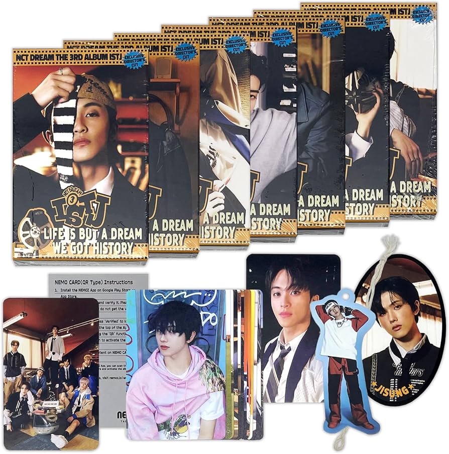 NCT DREAM 『ISTJ』アルバム QR Ver. 7種コンプリートセット Amazon.com: NCT DREAM - 3rd Album [ISTJ] (7DREAM QR Ver. - RANDOM