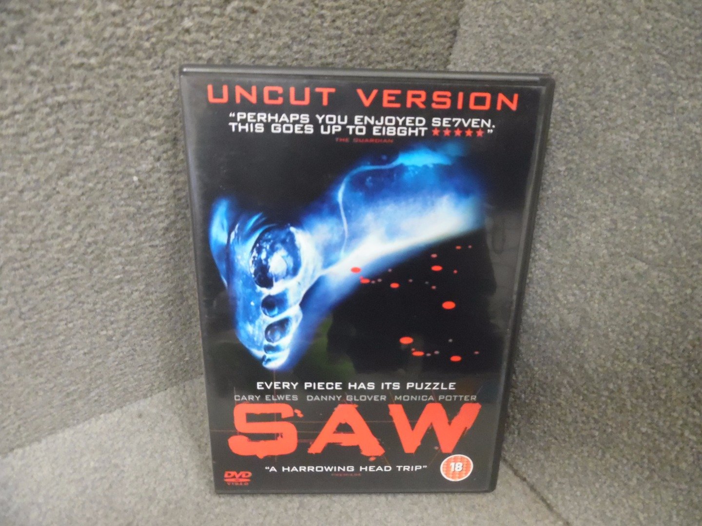 Saw [DVD] : Leigh Whannell, Cary Elwes, Danny Glover, Ken Leung