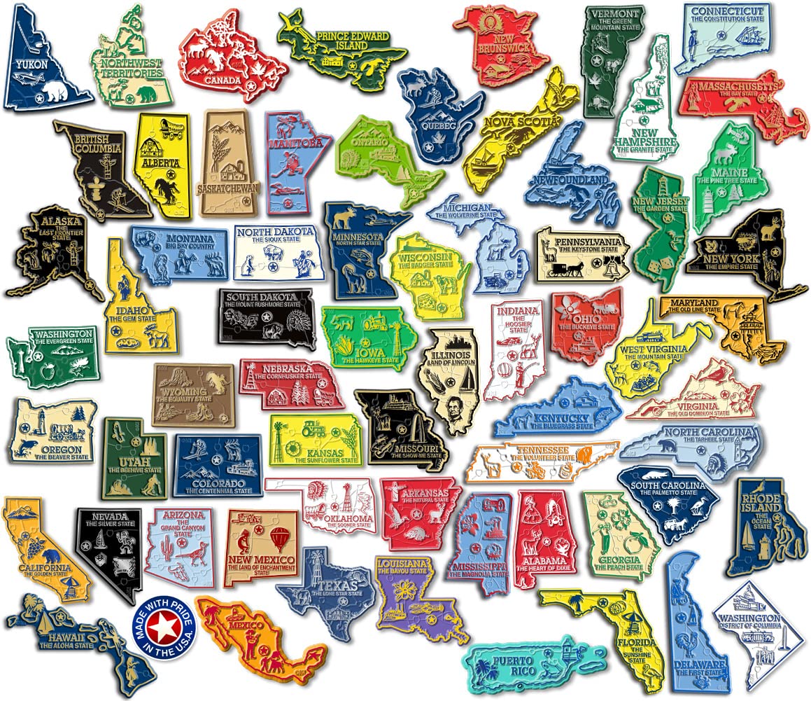 Classic Magnets Made with Pride in the USA