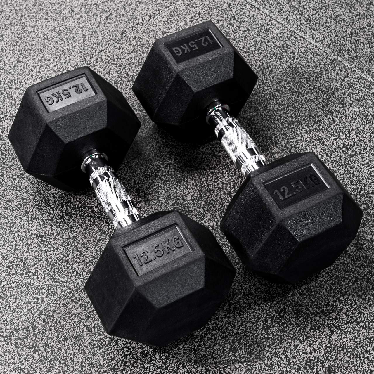 METIS Mancuernas Hexagonales | Par de Pesas | Material Fitness y Musculación [2,5KG-30KG] | GANA Musculo y Pierde Grasa