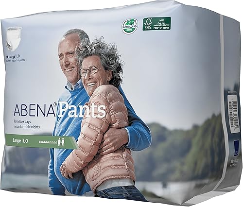 Miniatura 4 de Abena Pants Light - Ropa interior protectora de primera calidad, nivel 0, (tallas medianas a grandes), L, 14