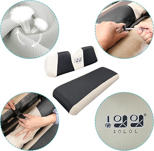 Miniatura 8 de 10L0L Funda universal para asiento trasero de carrito de golf, material duradero y transpirable, se ajusta como un guante para Yamaha EZGO y Club