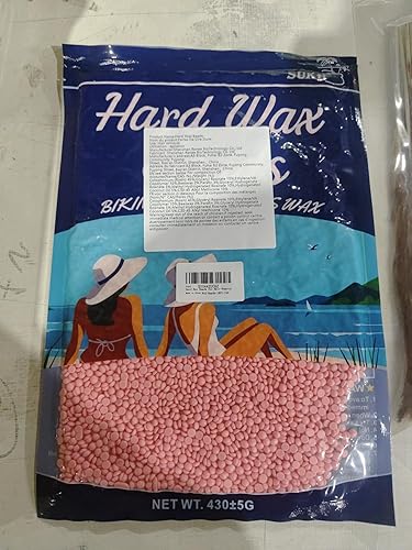 Miniatura 9 de Sukh Cuentas de cera dura para depilación – 15.17 oz, rosa, sin colofonia, hidratante, suave con la piel, evita quemaduras de afeitar, unisex, para