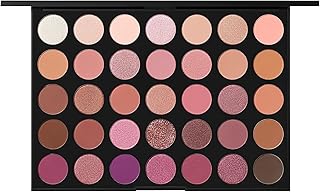 Morphe Paleta de maquillaje 35XO – Paleta de arte de coqueteo natural con 35 pigmentos mate y brillantes, hecha para construir, mezclar y aplicar capas impecablemente para un aspecto de maquillaje