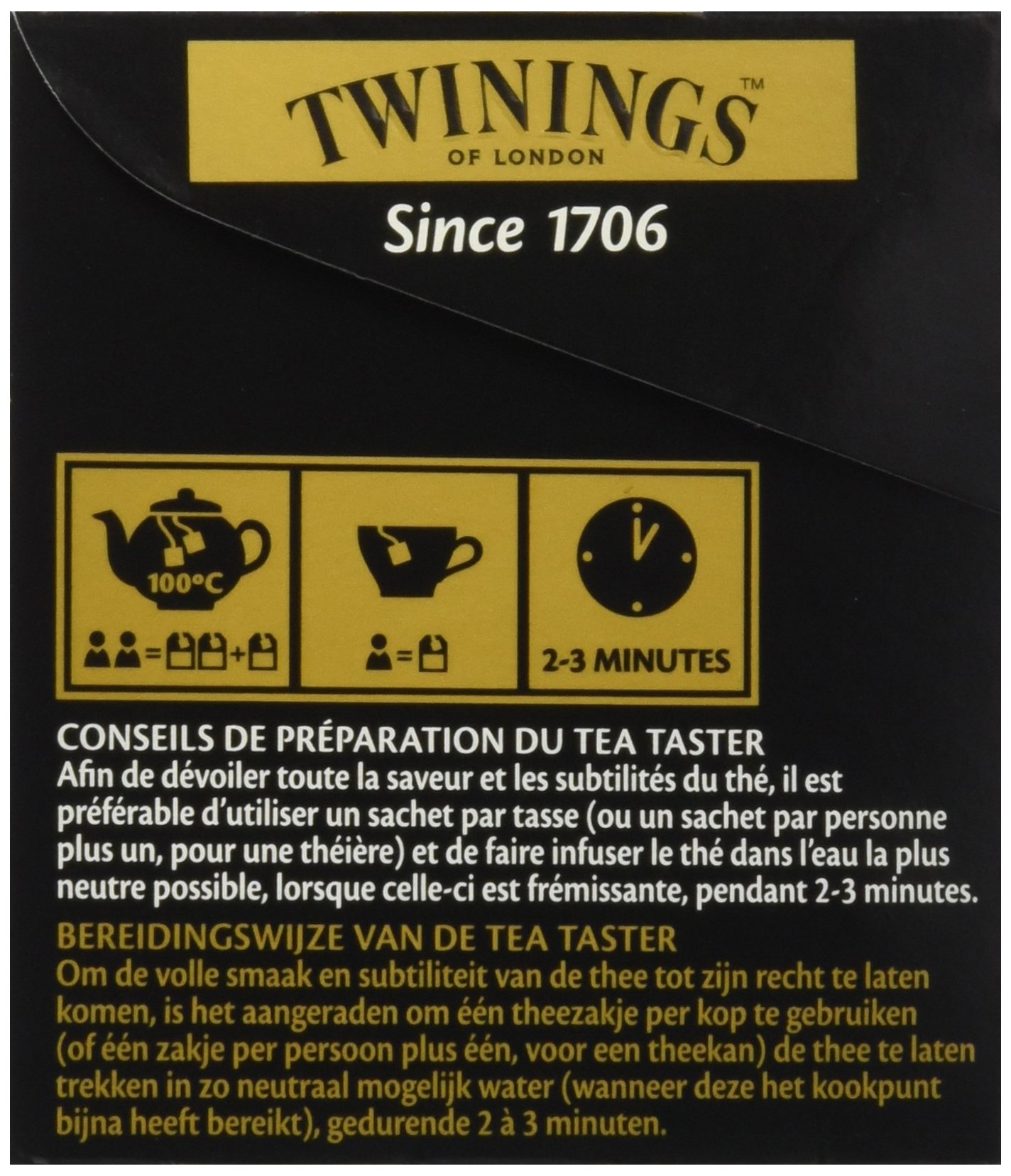 Twinings Herbata cejlońska Szkocja 20 saszetek 40 g