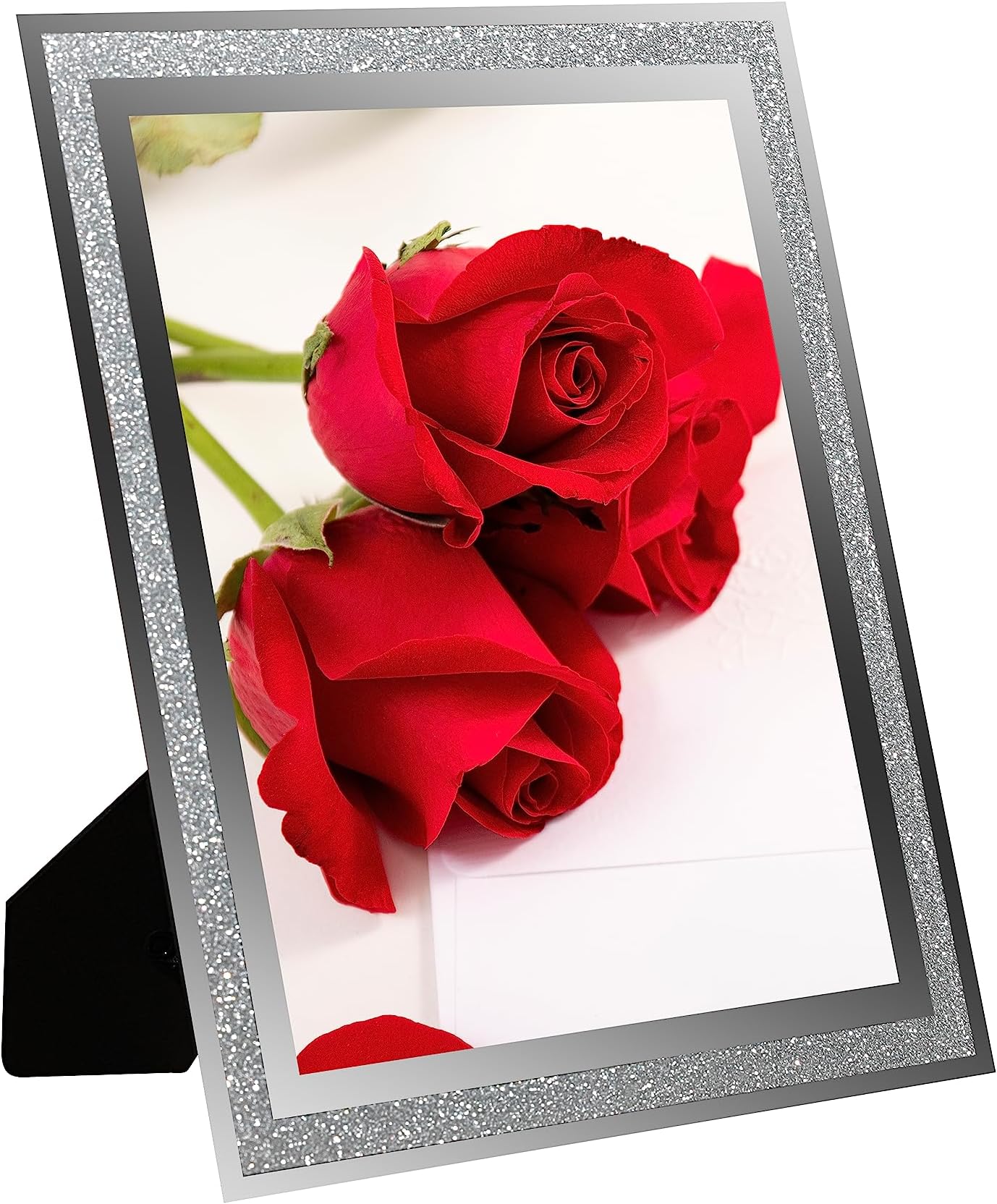 ASEEWO black 8x10 photo frame, picture frames glass, hanging picture