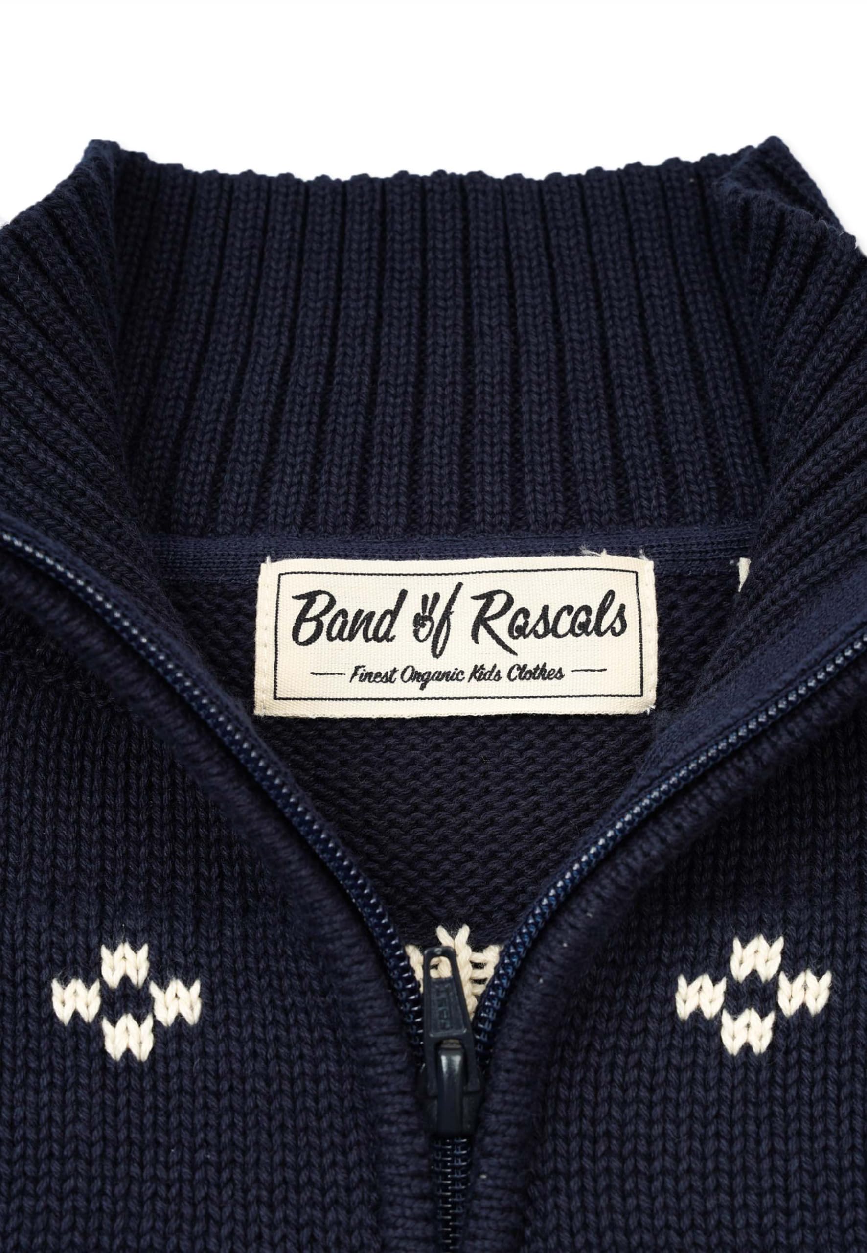 Band of Rascals Kinder Strickpullover Norway III aus Bio-Baumwolle