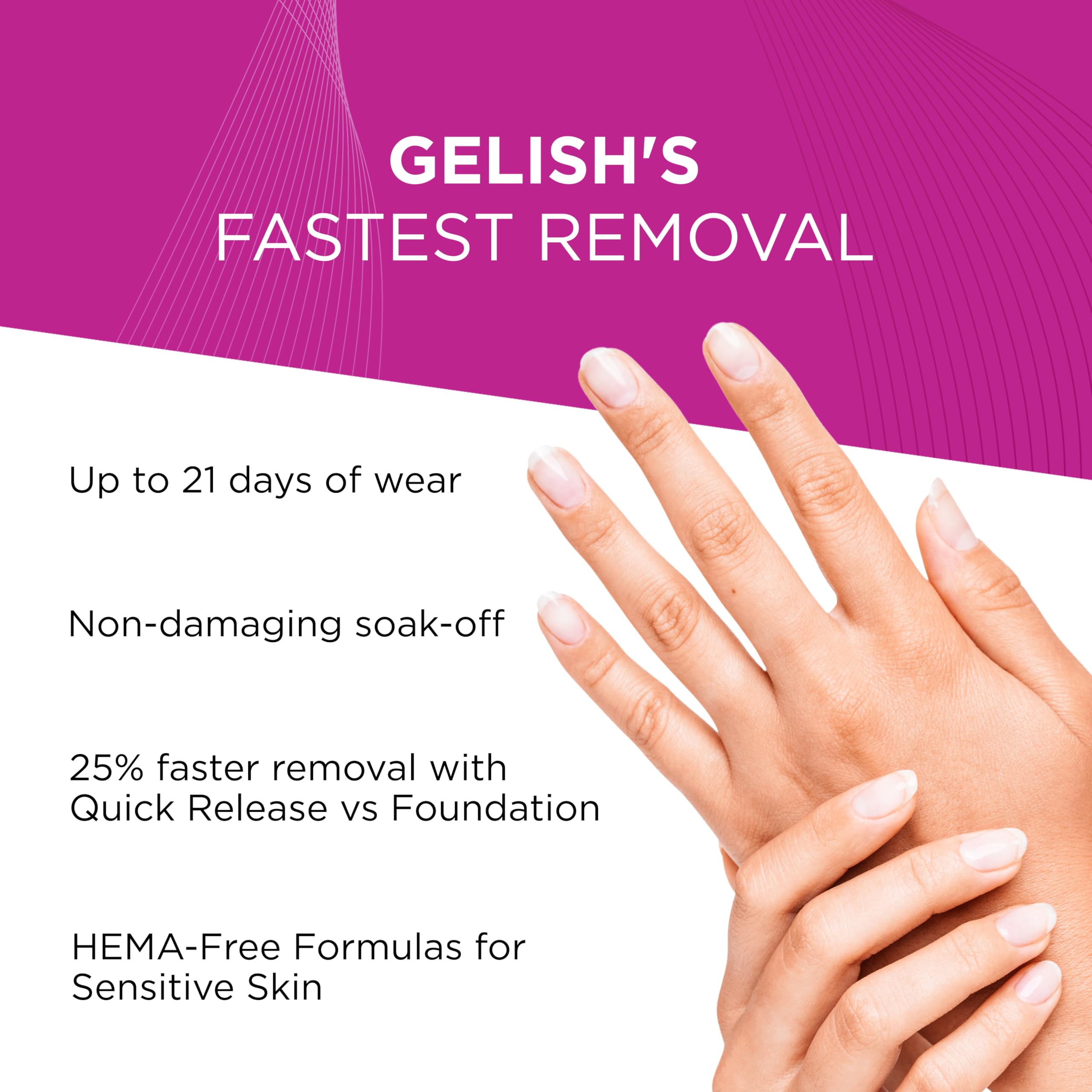 Amazon.com: Gelish Hema-Free Gel Nail Polish Essentials – Quick