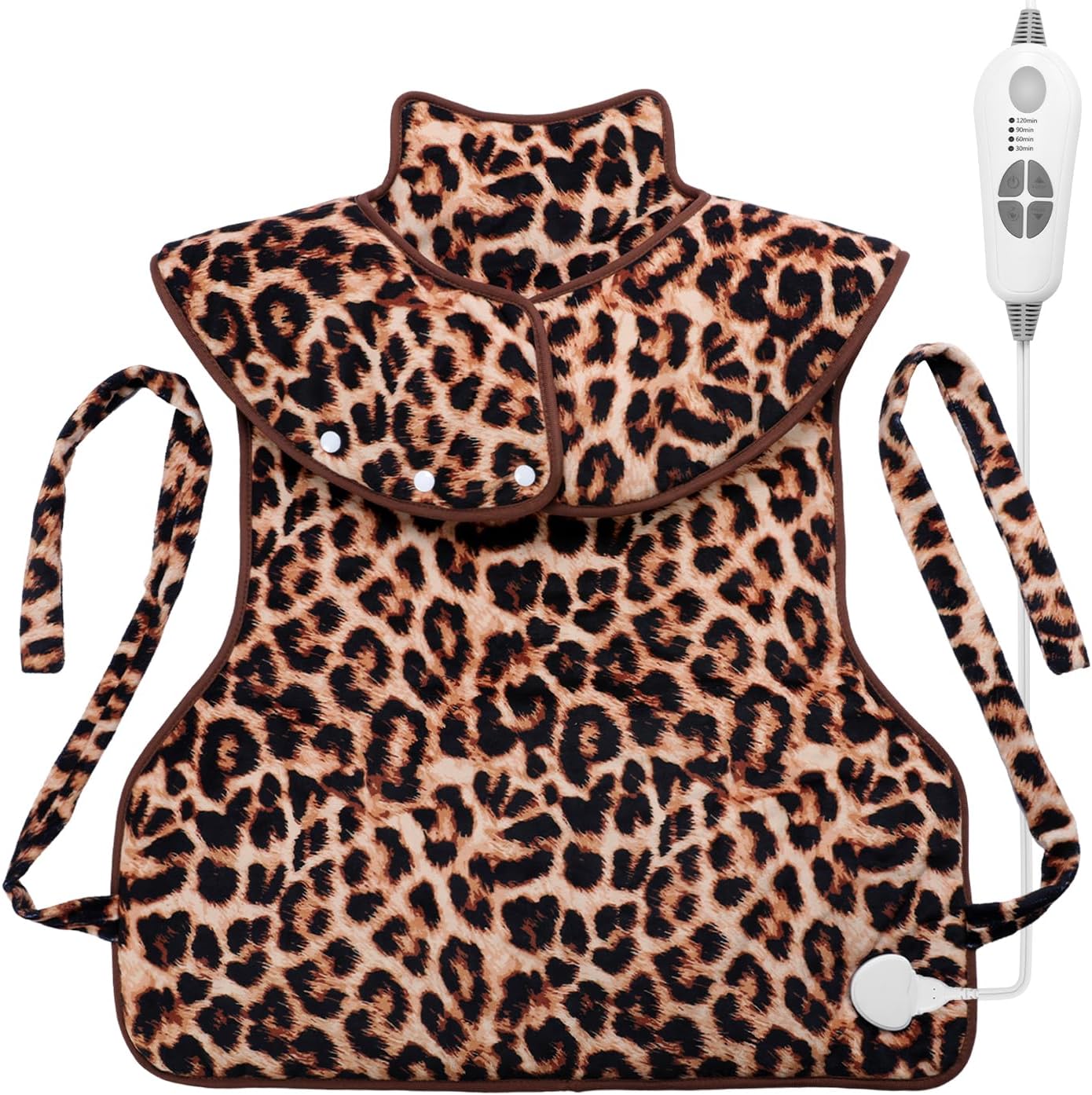 Fabludo Large Heating Pad for Back Pain Relief, Electric Heating Pad for Neck and