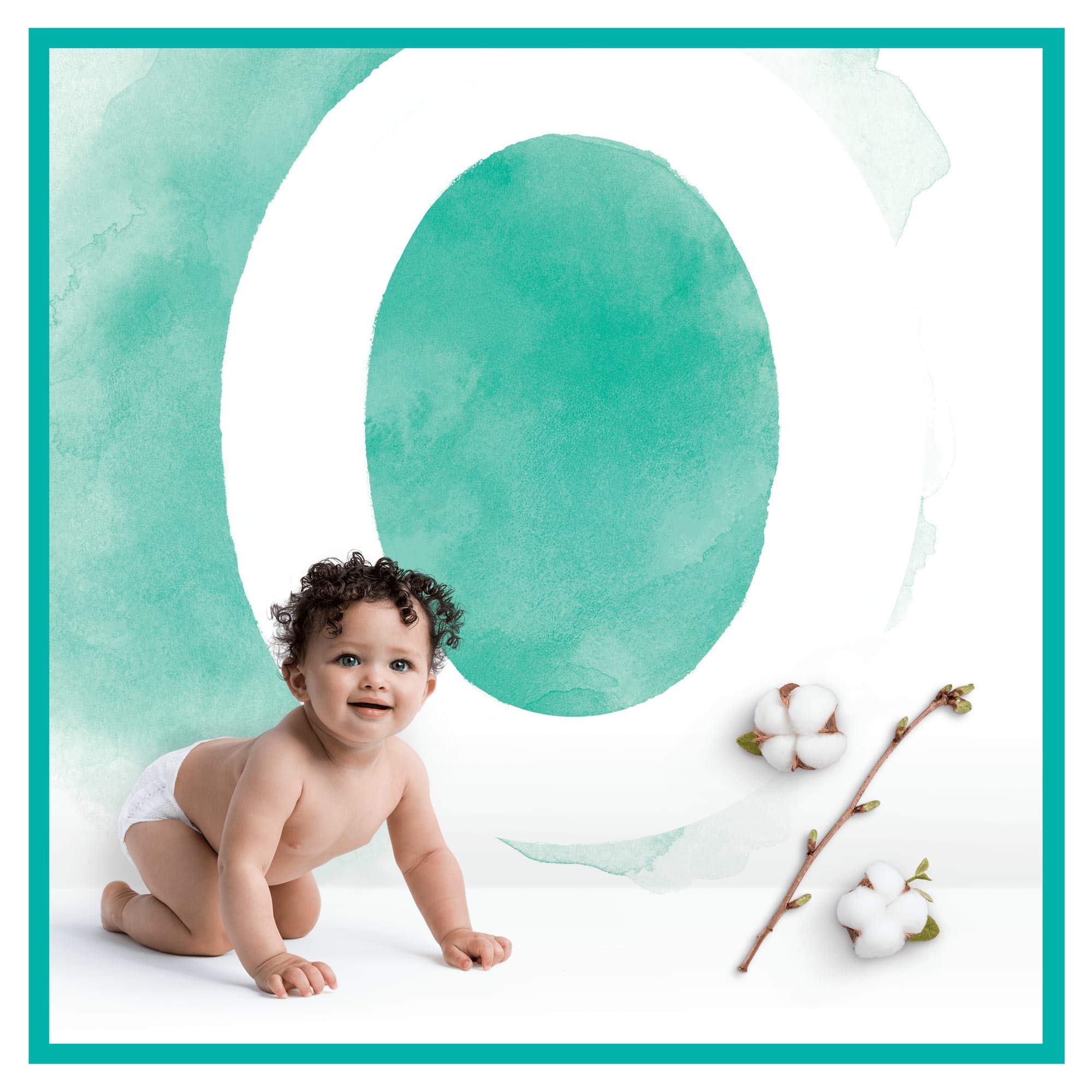 Pampers Couches Taille 5 (11-16 kg), Harmonie, 96 Couches Bébé (Lot de 4 x 24), 0% de compromis, 100% d'absorption, Ingrédients d'origine végétale, Hypoallergéniques