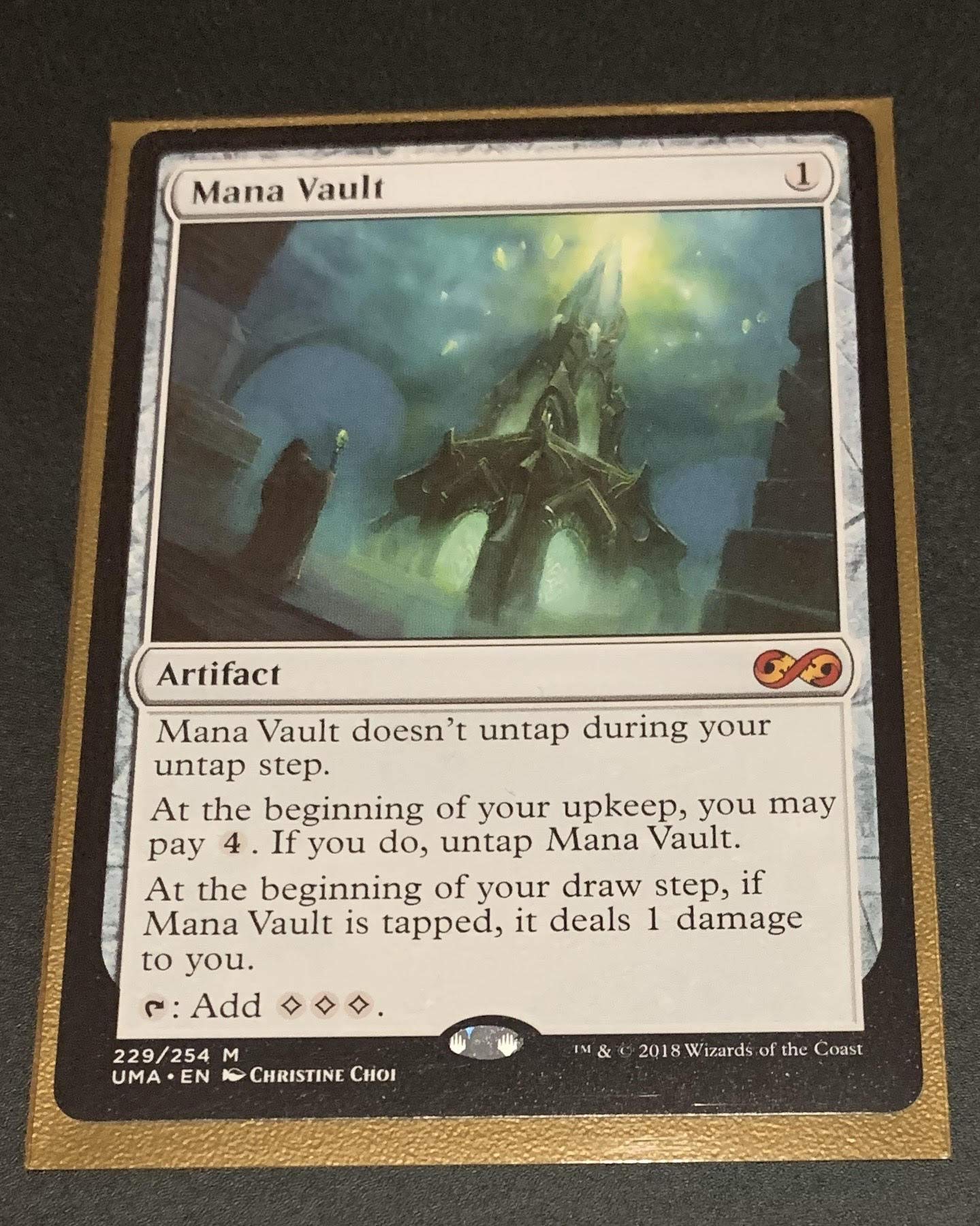 マジック：ザ・ギャザリング Mana Vault Kaladesh MPS MTG Mana Vault • Masterpiece Series: Kaladesh Inventions (MPS) #17