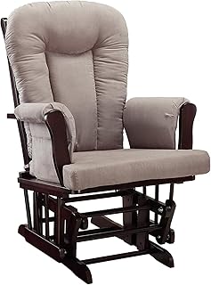 espresso rocking chair nursery