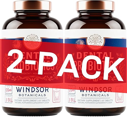 Probióticos orales para dientes y encías, 3BN CFU Lactobacillus Salivarius, Paracasei, K12 Pro B, probióticos dentales de inulina para tratamiento