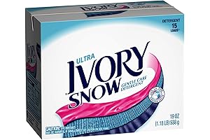Ivory Snow Ultra Powder Detergent: Gentle Cleaning for the Whole Family