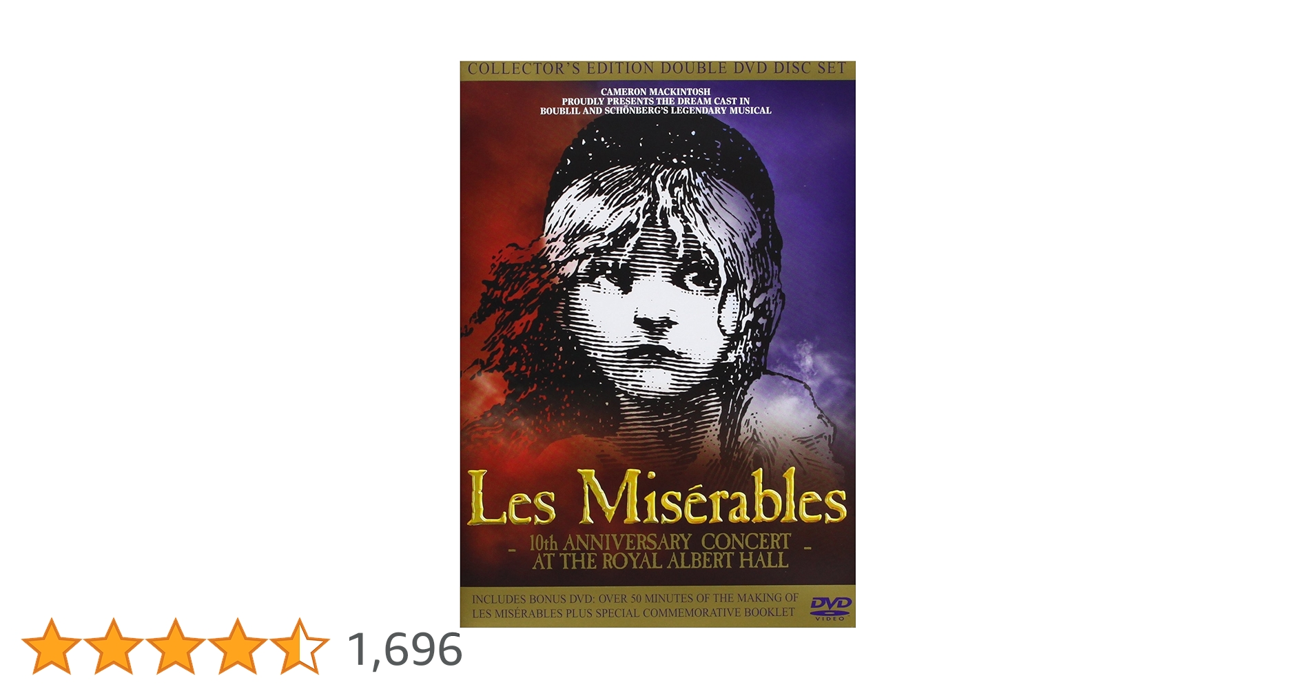Amazon.co.jp: Les Miserables 10th Anniversary Concert At The