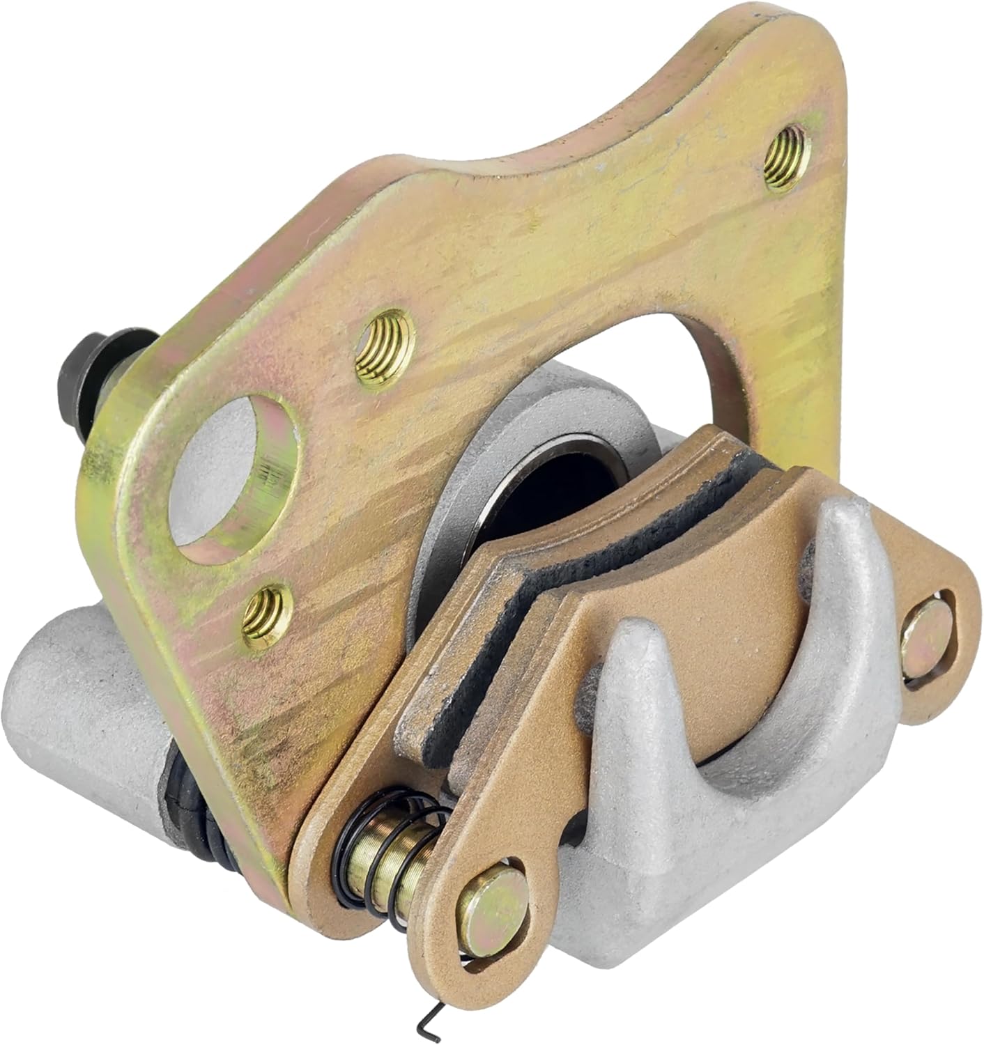 Caltric Front Left Brake Caliper with Pads Compatible with Polaris 1910843