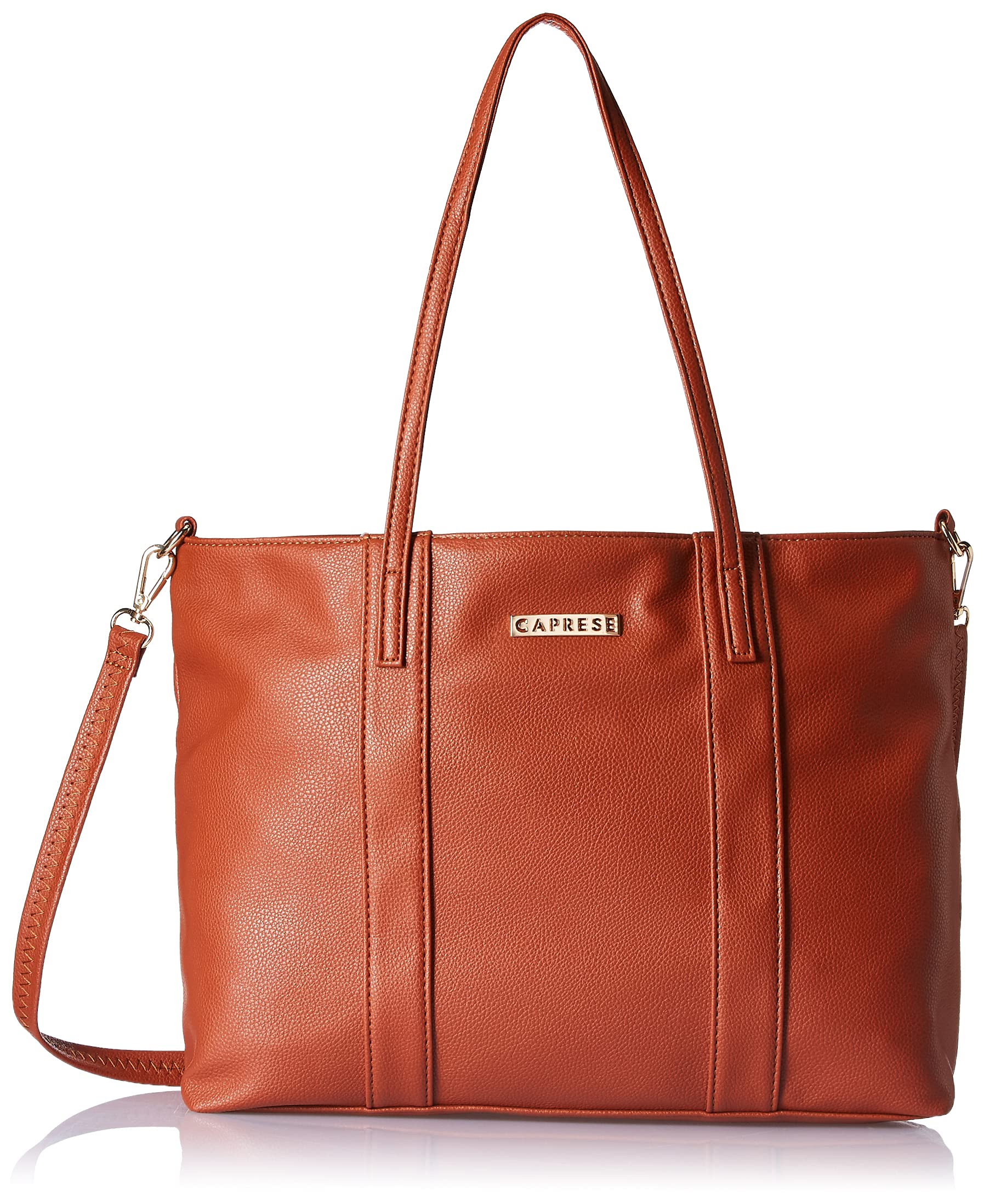 Caprese Bailey Womens Tote Bag (Saddle) (B081WZW5J8) Amazon Price History, Amazon Price Tracker