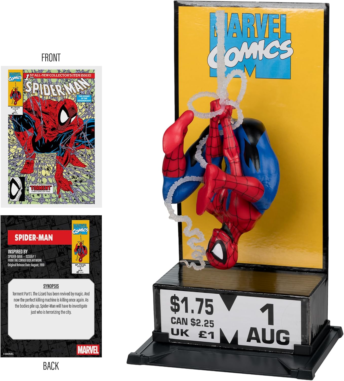 McFarlane Toys - Marvel Spider-Man #1 Corner Box Collectible
