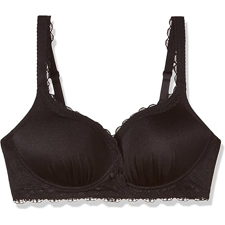 Amazon ローズマダム Rosemadame 授乳ブラジャー シルク 絹 100 やわらかモールドカップ ノンワイヤー クロスオープン Tシャツブラ みやした助産院コラボ 112 3630 01 ブラック M マタニティブラ ハーフトップ 服 ファッション小物 通販