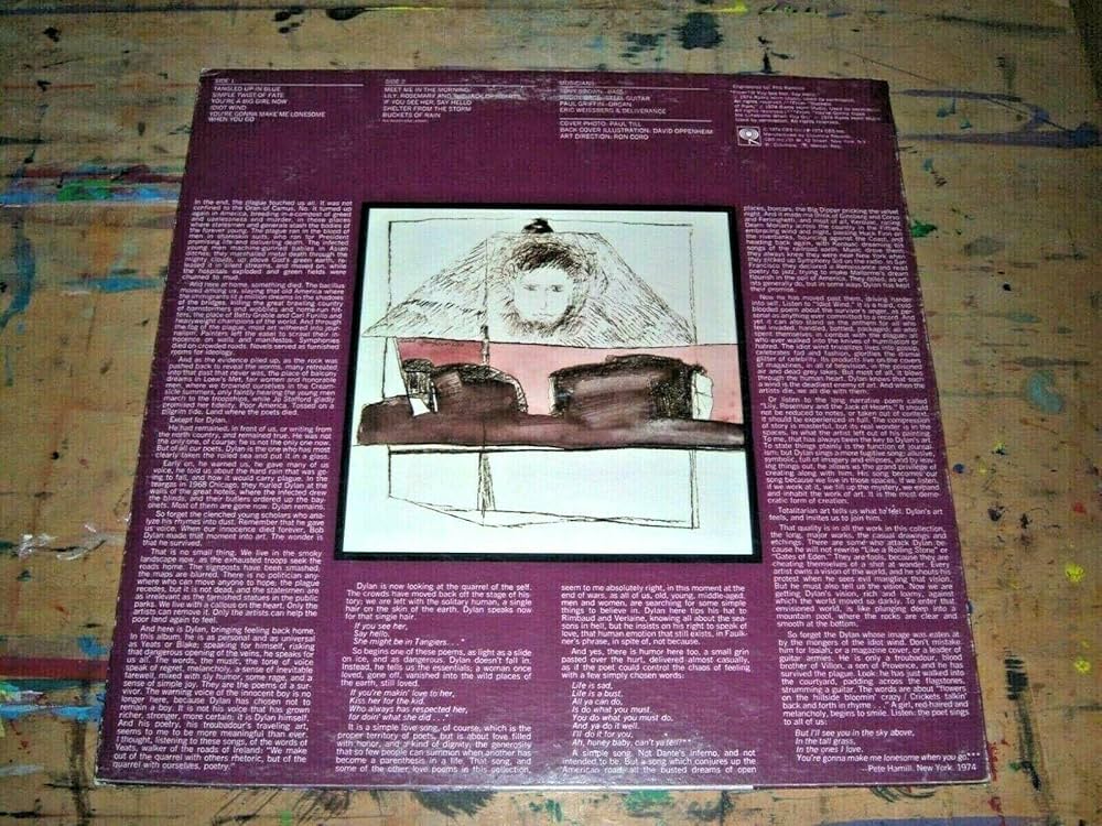 Bob Dylan - Blood On The Tracks - Amazon.com Music