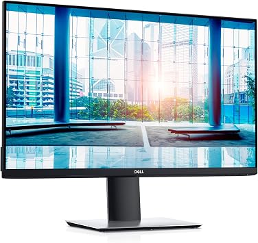 Dell P2719H 27-inch Full HD Height Adjustable Thin Bezel Monitor for PC, Laptop - 1920 x 1080p at 60Hz, 5ms (Fast) Gray-to-Gray Response Time, 16.7 Million Colors, Displayport, HDMI, USB - Black
