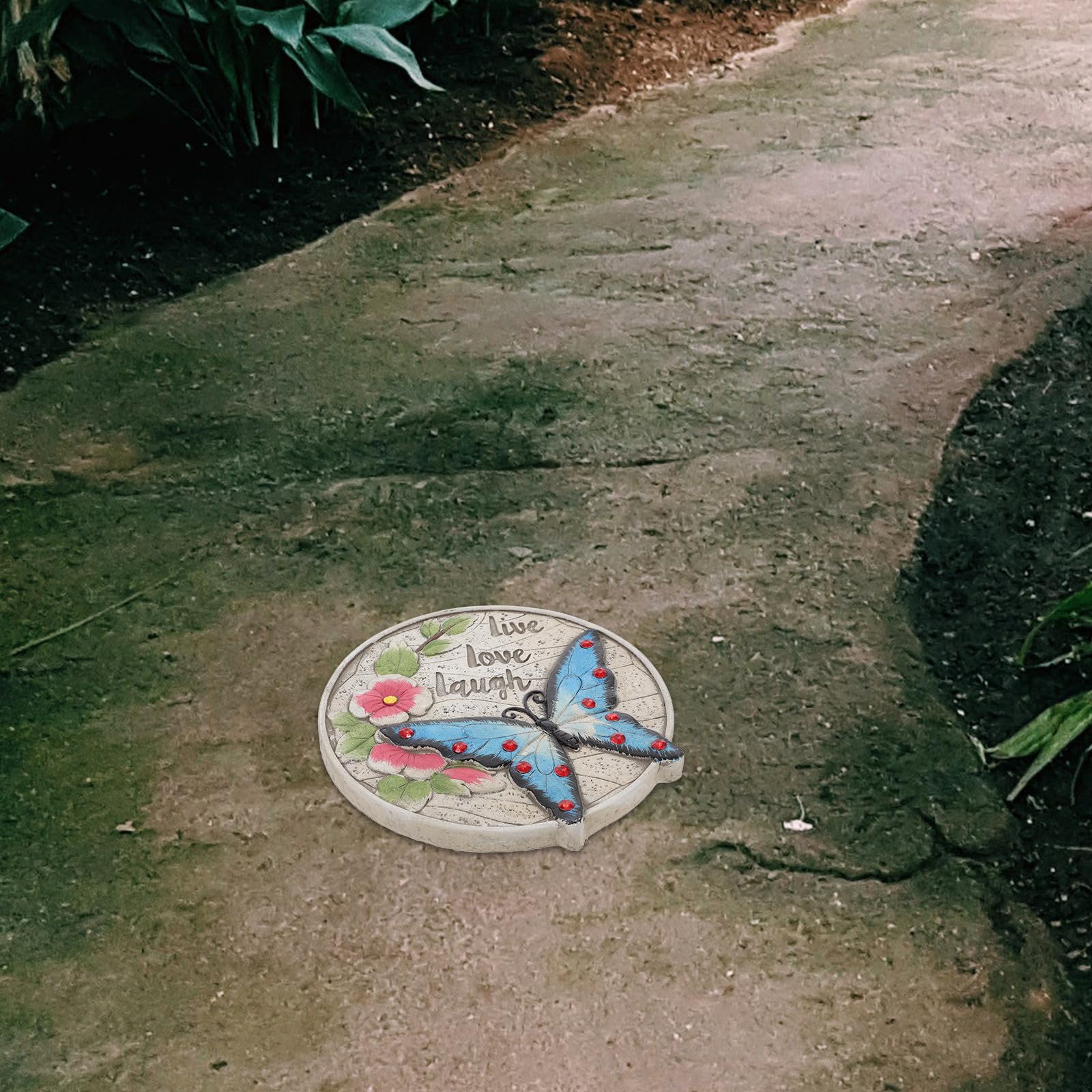 Piedra Decorativa Redonda de Hormigón para Jardín Exterior