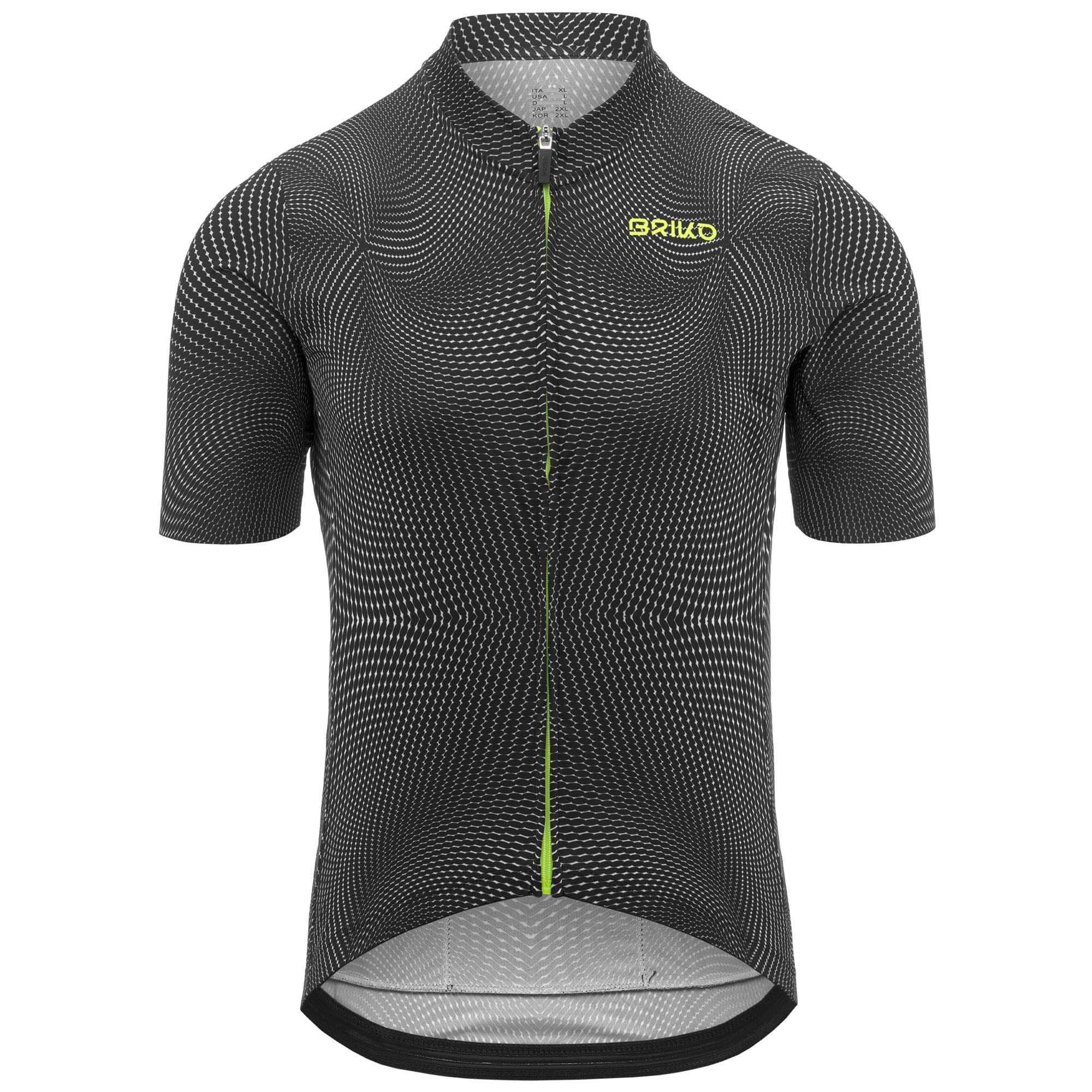 Briko - T-Shirt, Uomo, Poliestere, Ciclismo, modello: CLASSIC JERSEY 2.0