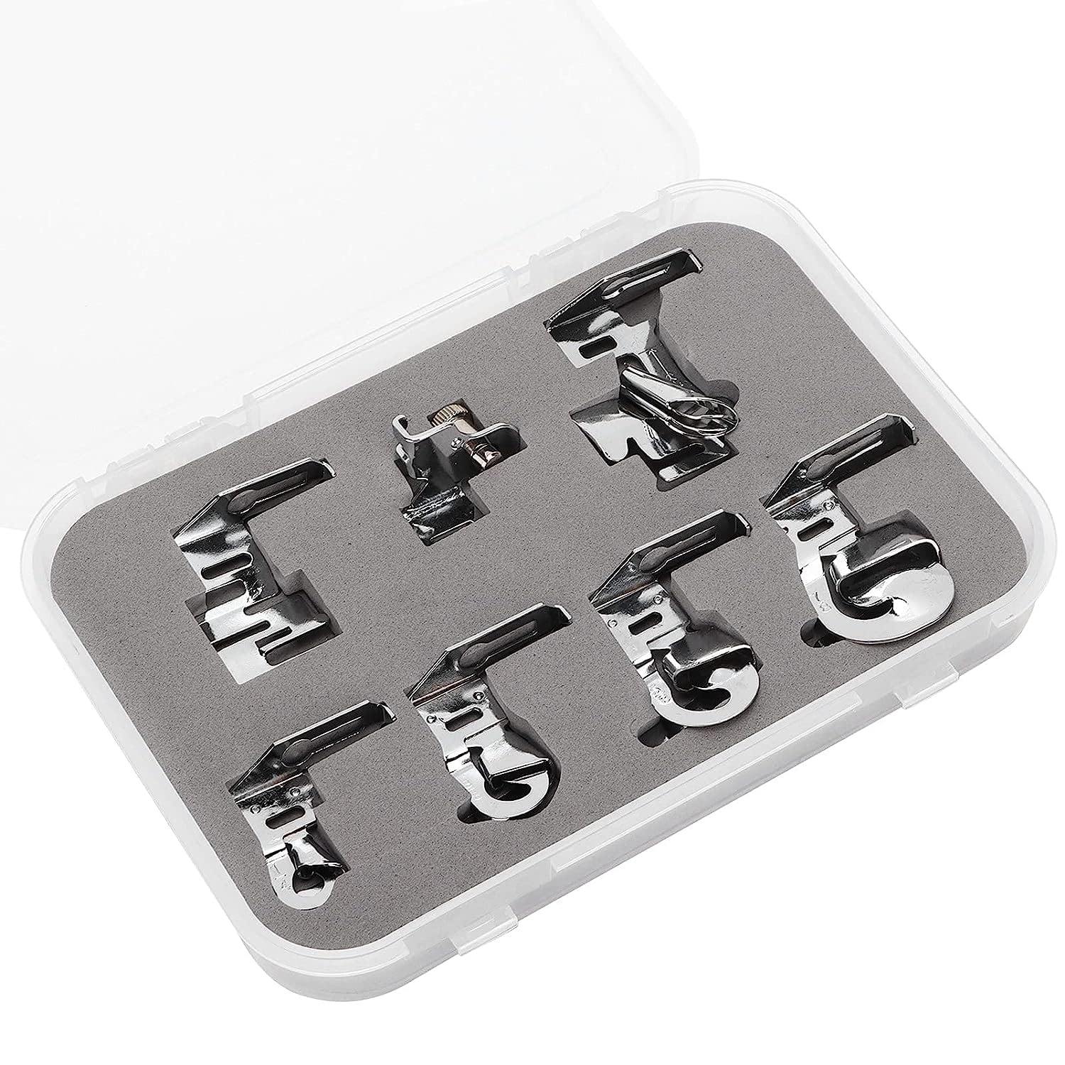 Sewing Machine Curling Kit, Sewing Machine Kit Stainless Steel for Stitch Tools for Sewing