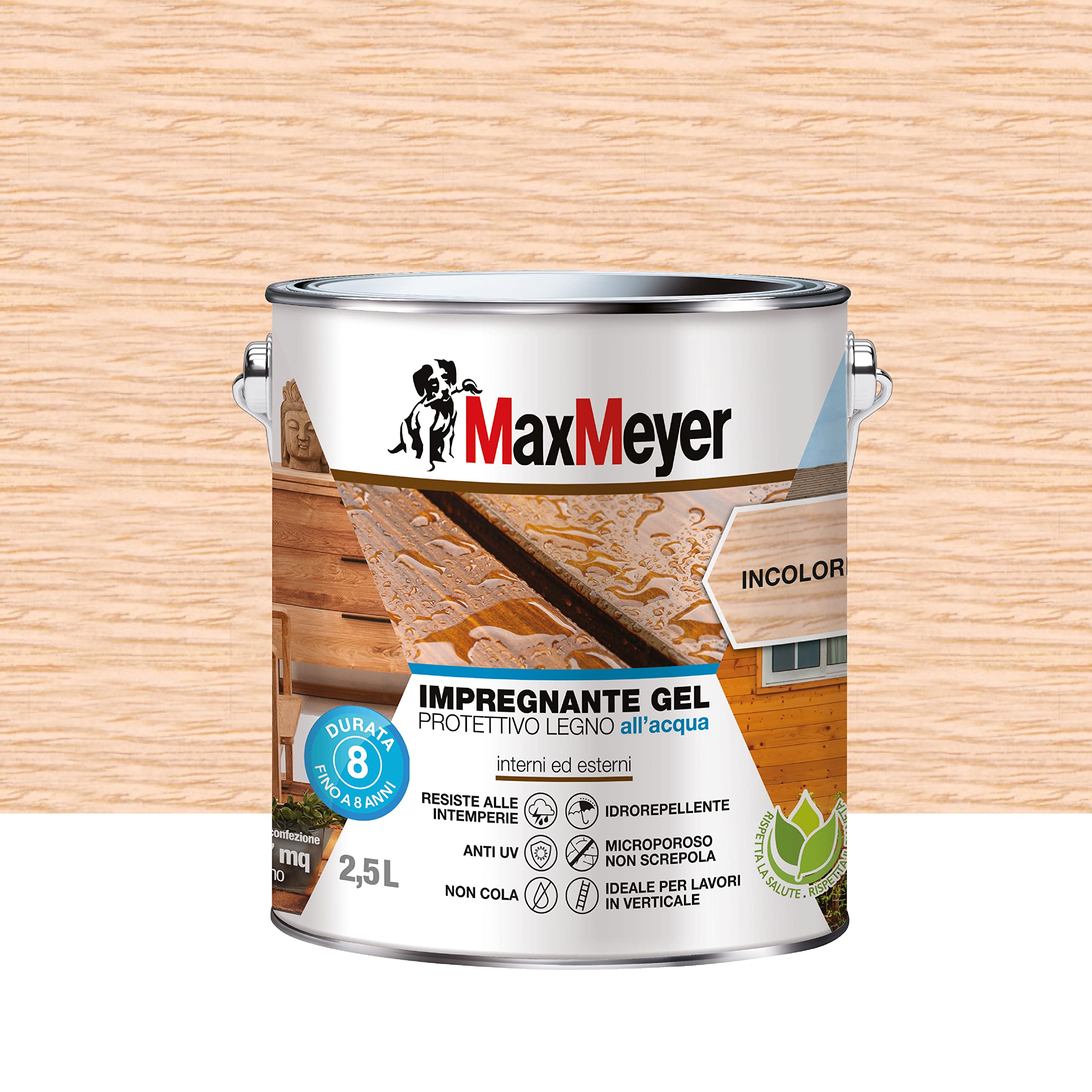 MAXMEYER Impulsor de gel de agua incoloro 2,5 L