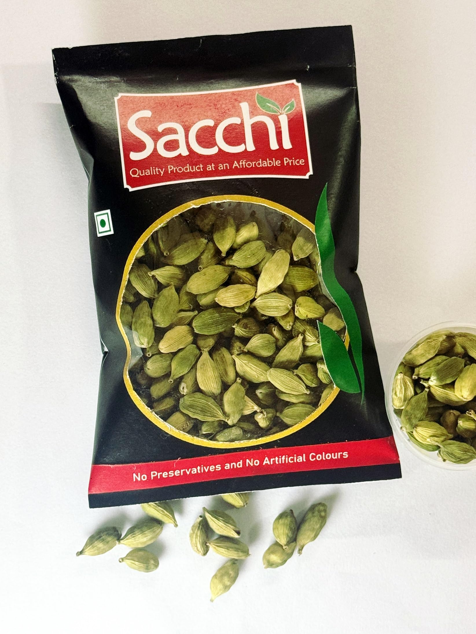 Sacchi Cardamom (Elaichi) - 50 grams | Machine Graded | 7-8mm Green Cardamom (B0DDTBGGGL) Amazon Price History, Amazon Price Tracker