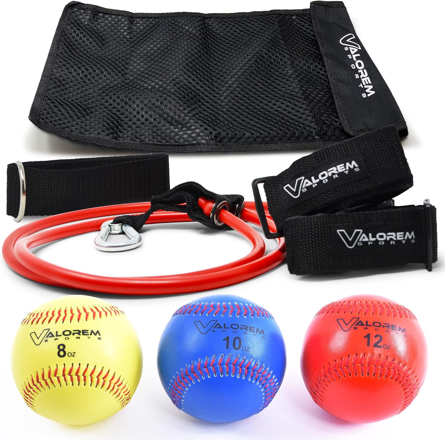 Weighted Baseballs Training Kit JBands & Ebook Included