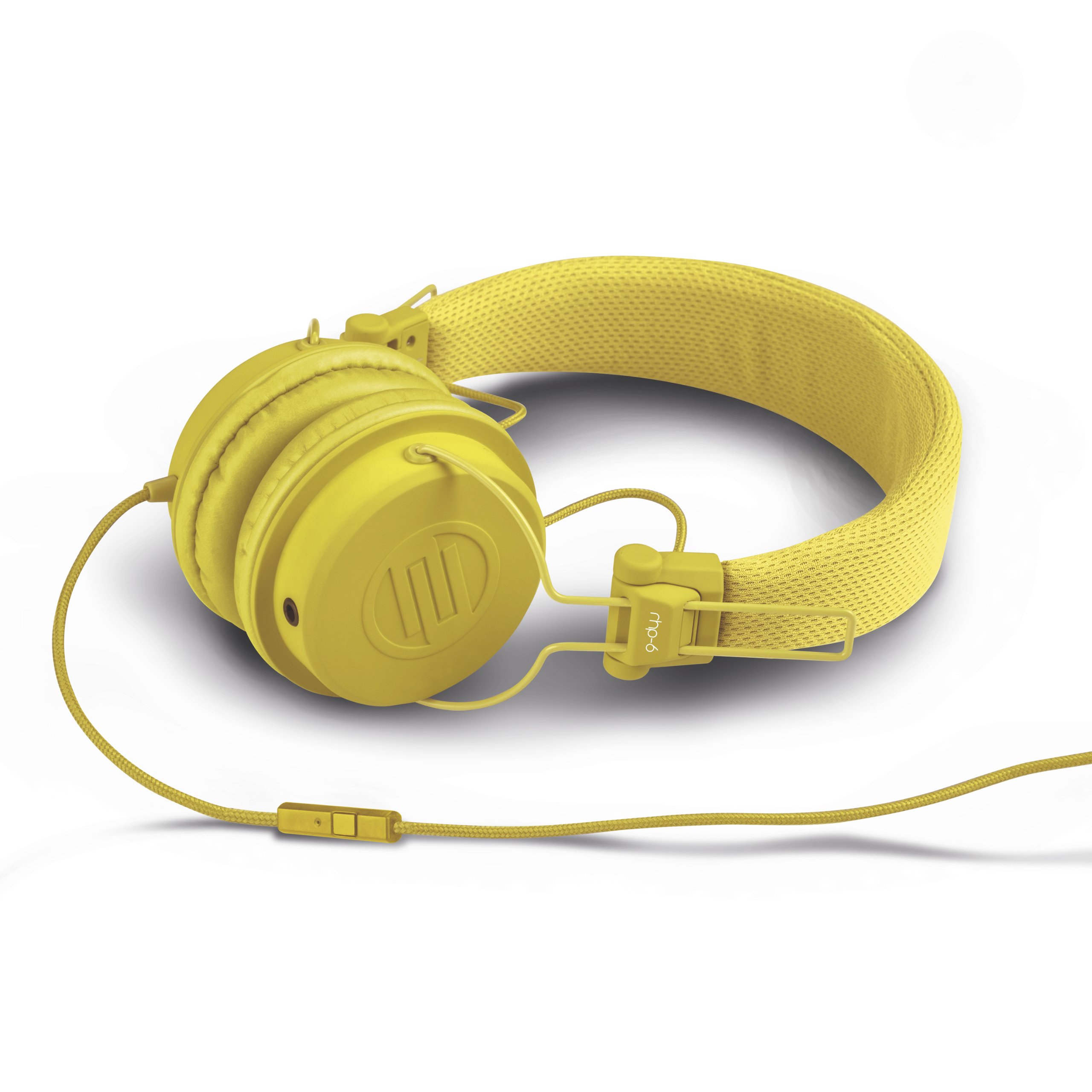 Reloop RHP-6 – DJ- und Lifestyle-Kopfhörer mit abgestimmten Sound, leichte Bauweise und sichere Passform, für Smartphones (Apple iPhone, Android) Tablets, iPods, Mac und PC, (gelb), 18cm
