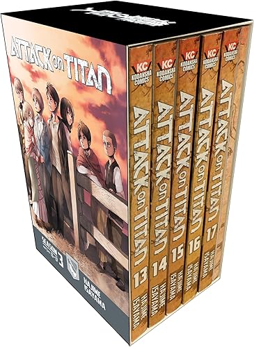 Attack On Titan Season 3 Part 1 Manga Box Set