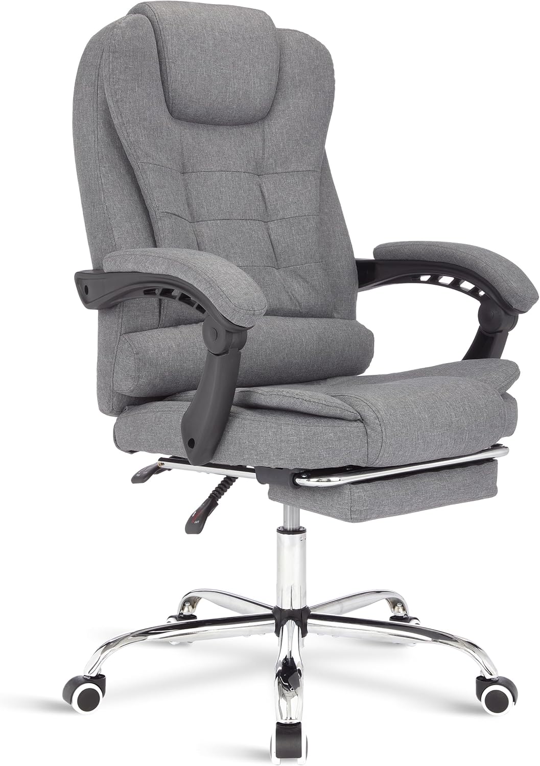 Executive Office Chair With Footrest, Computer Desk Chair, Ergonomic