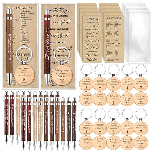 Lincia 80 Pcs 20 Sets Christmas Christian Gifts Bulk for