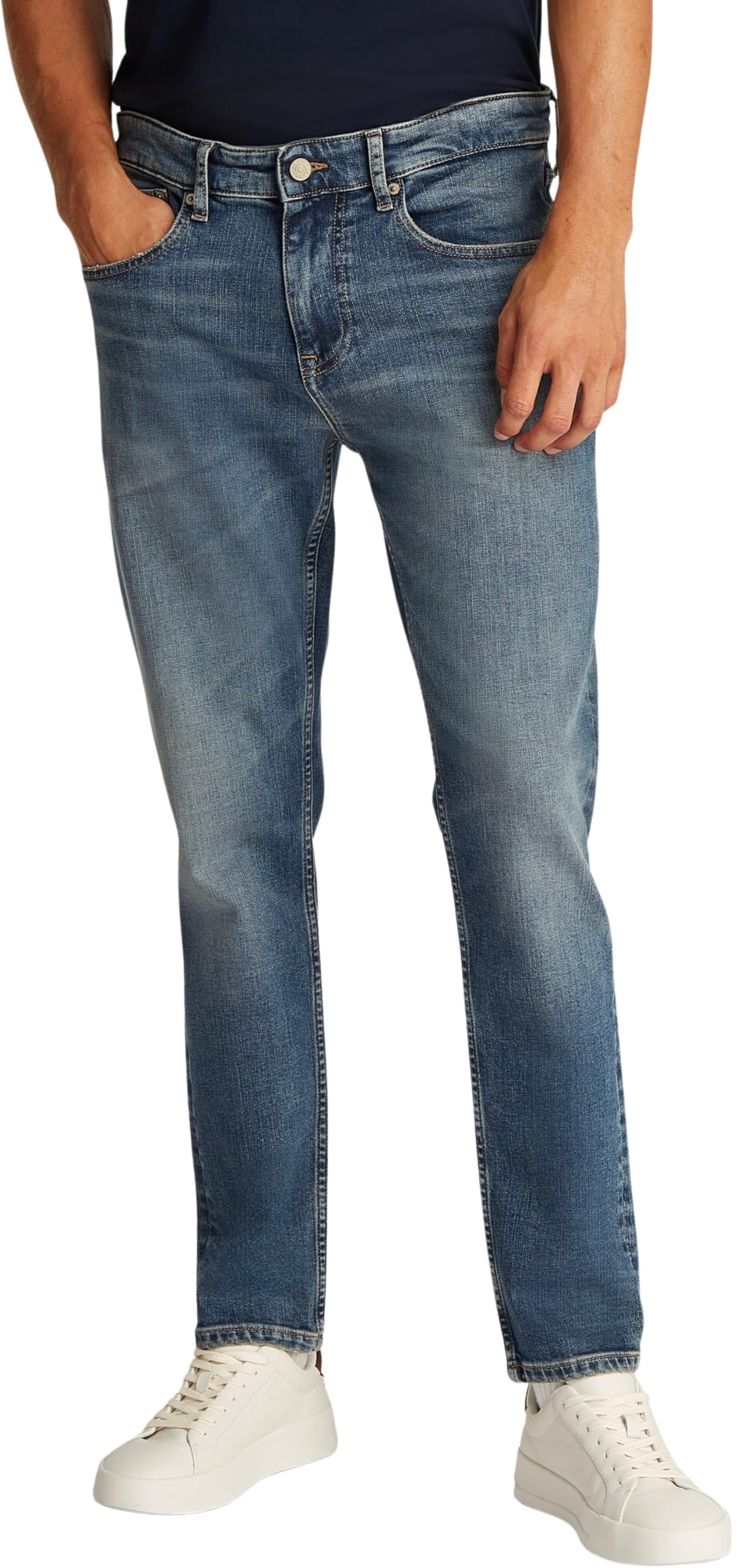 Tommy Jeans Mens Austin Slim Tprd Bi5154 Dm0dm20984 Tapered, Denim (Denim Dark), 29W / 32L UK