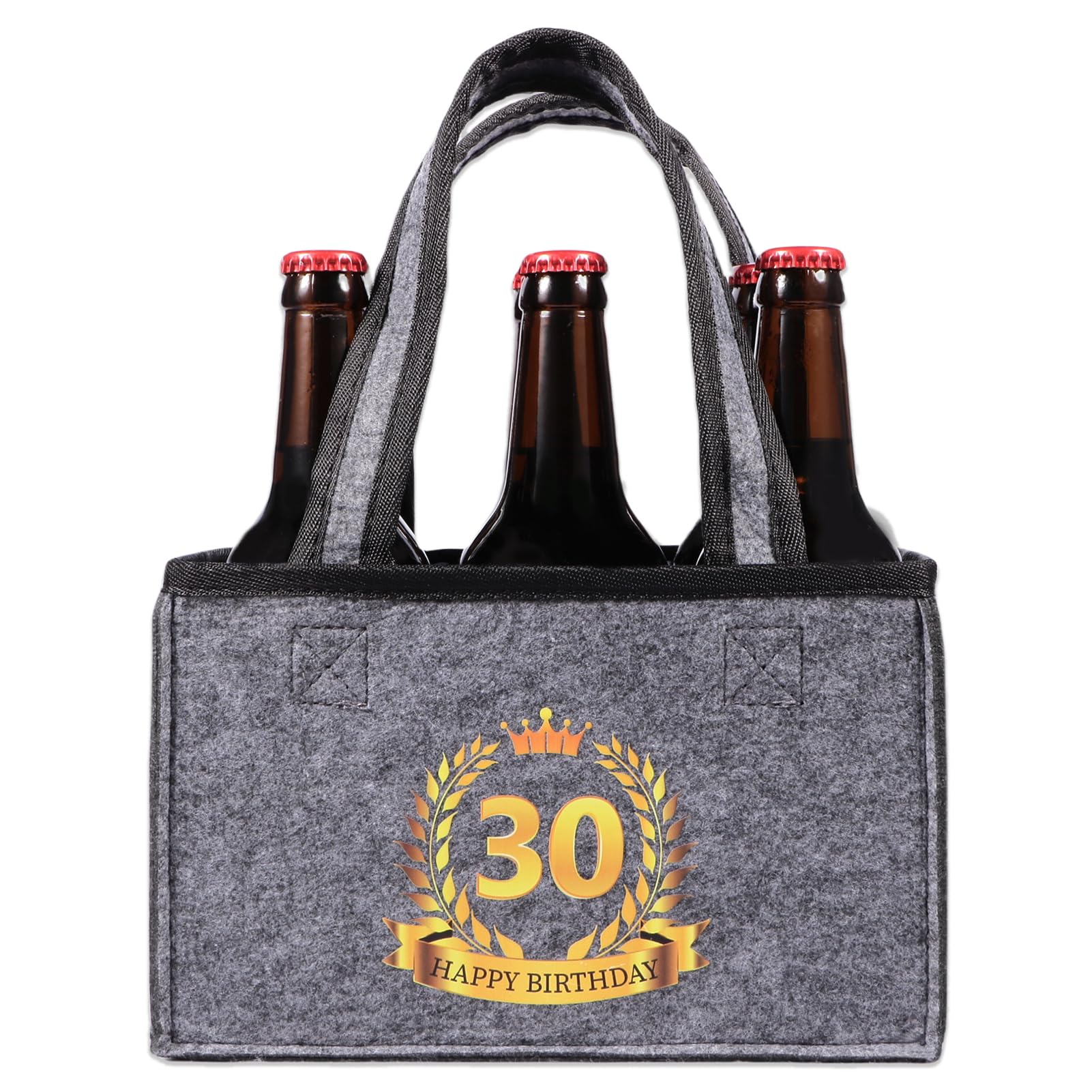 Anicy Weihnachten Geschenke Flaschentasche Filz, Lustige Geschenke für Männer und Frauen, Geburtstagsgeschenk für Männer und Frauen, Witzige Männergeschenke Männerhandtasche Bier