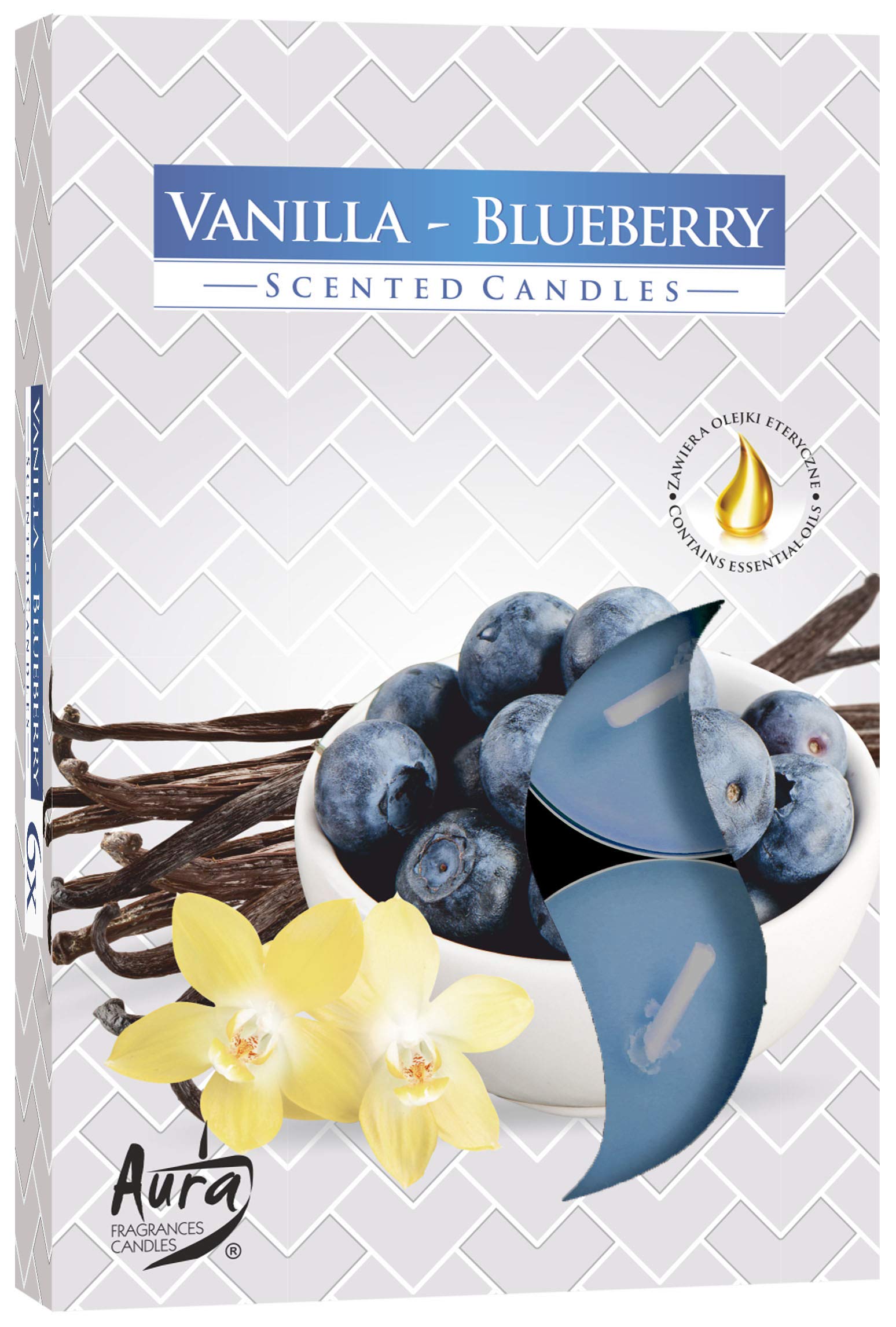 Vasetto di profumo BOLSIUS 'True Scents' vaniglia 412370