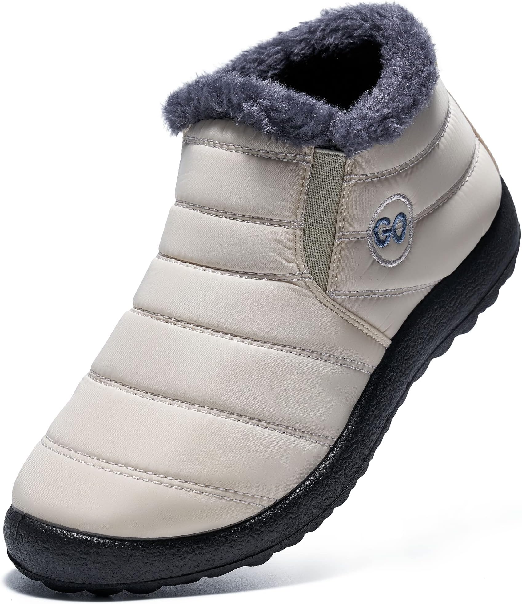 DUOYANGJIASHA Womens Snow Boots Winter Shoes Warm Fur Lined Ankle Booties Waterproof Comfortable Boots for Women