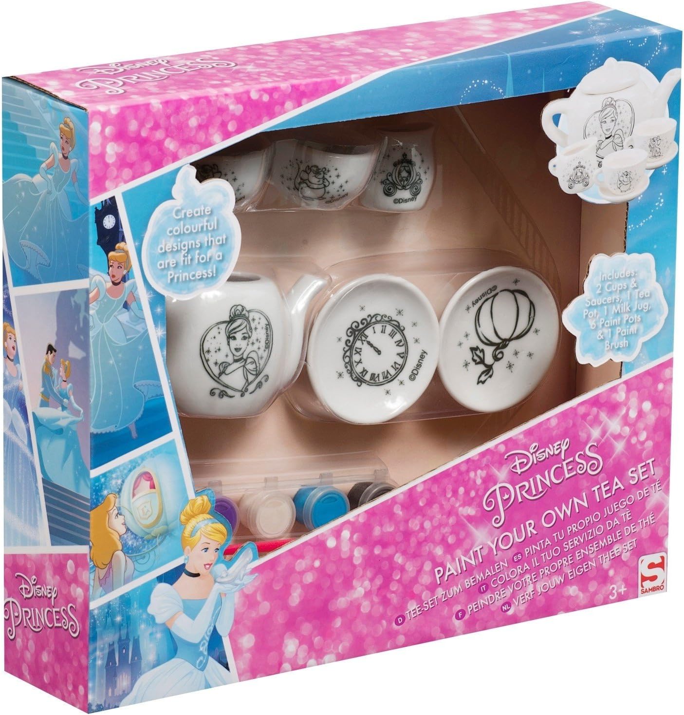 Princess Paint Your Own Tea Set Amazon.co.uk Outlet