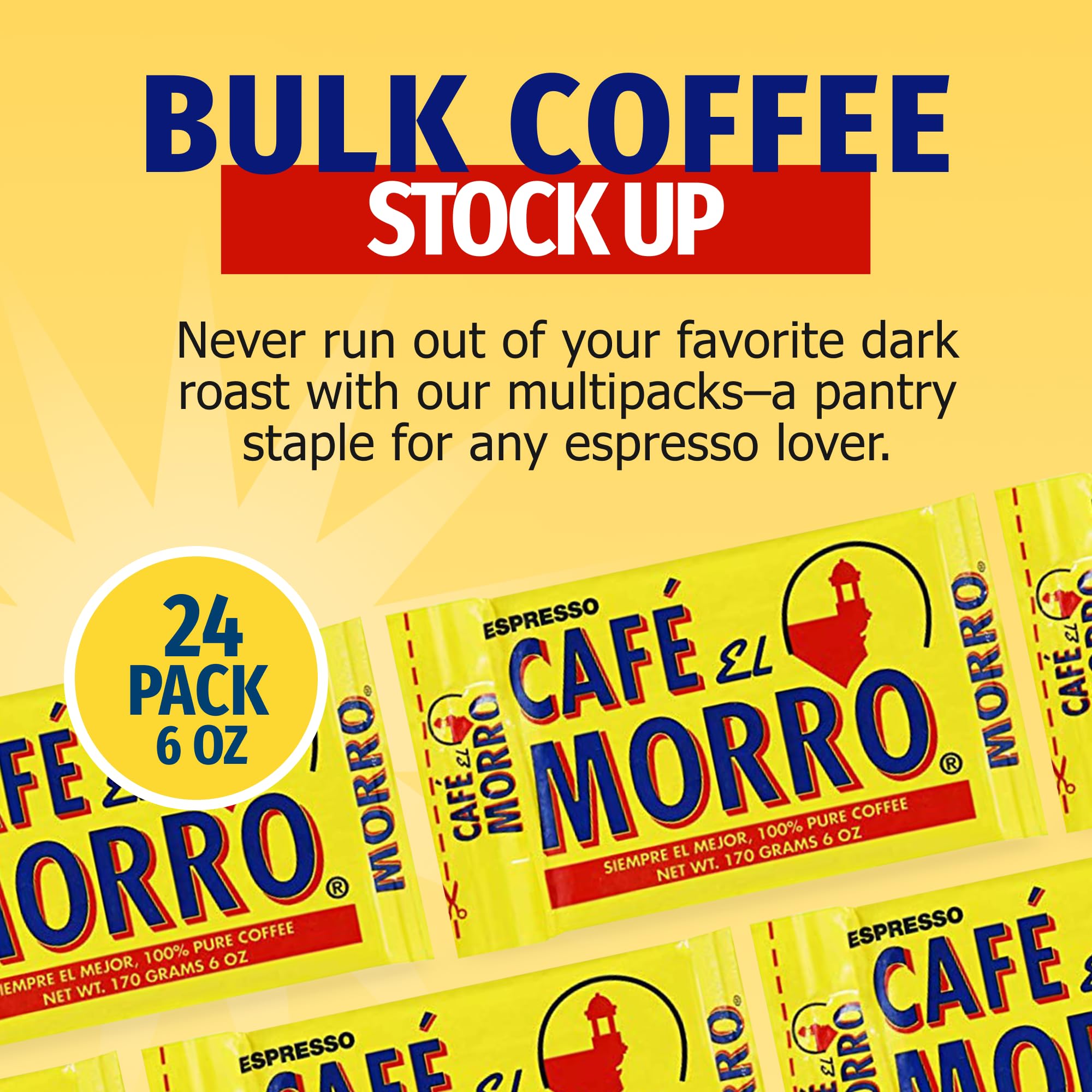 Premium Ground Coffee Cafe El Morro Oz Pack 24 Desertcart