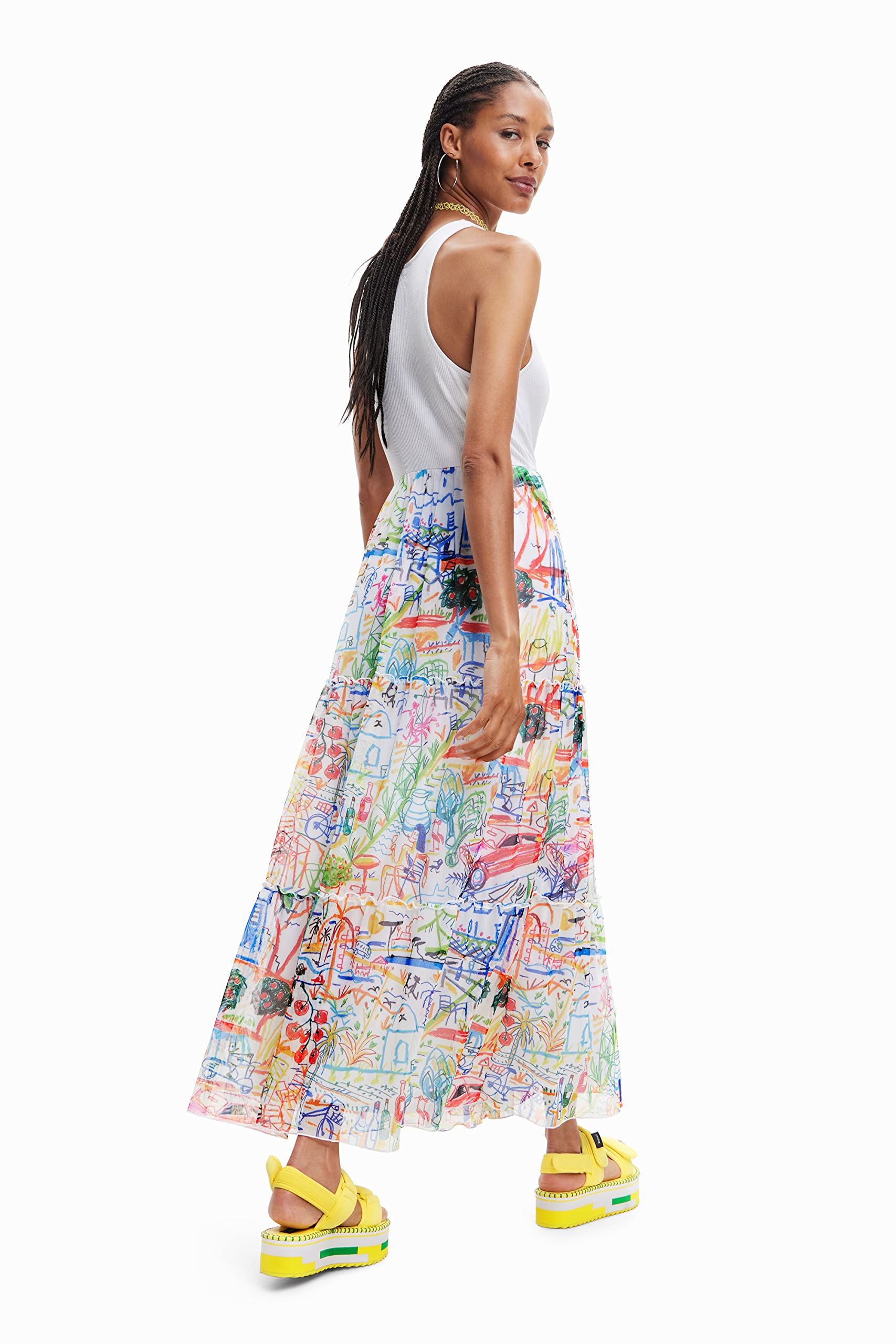 Desigual Vest_Dudas 5000 Vestido Mujer