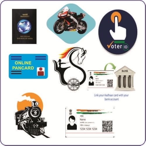 Smart App: Aadhaar Link To Bank A/C,Pan Card,Aadhaar Card,Voter Card,Driving Licence,Passport,Vahan,Sarthi,Rail #TOP7