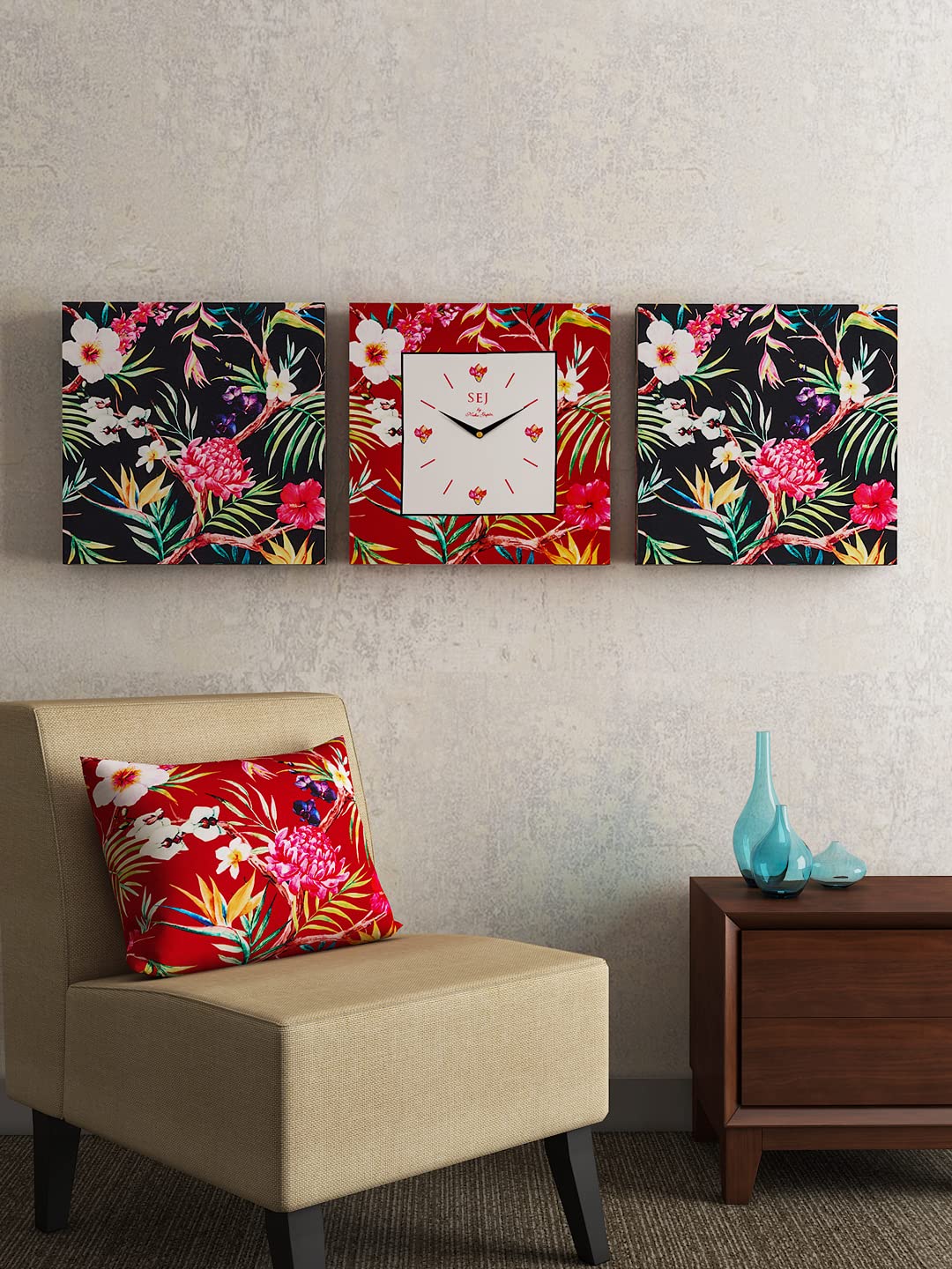 SEJ Wall Art Frame Set - 3 Abstract Designs -31 SEJ Wall Art Frame Set - 3 Abstract Designs -31