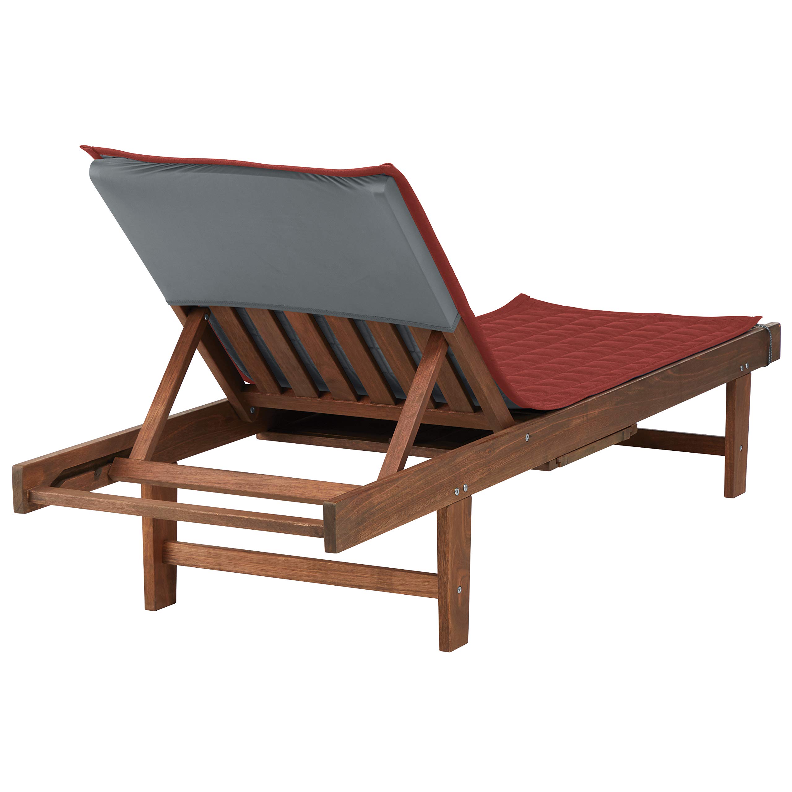 Classic Accessories Montlake FadeSafe Pokrowiec na leżak na patio, 183 x 53 cm, wrzosowa henna
