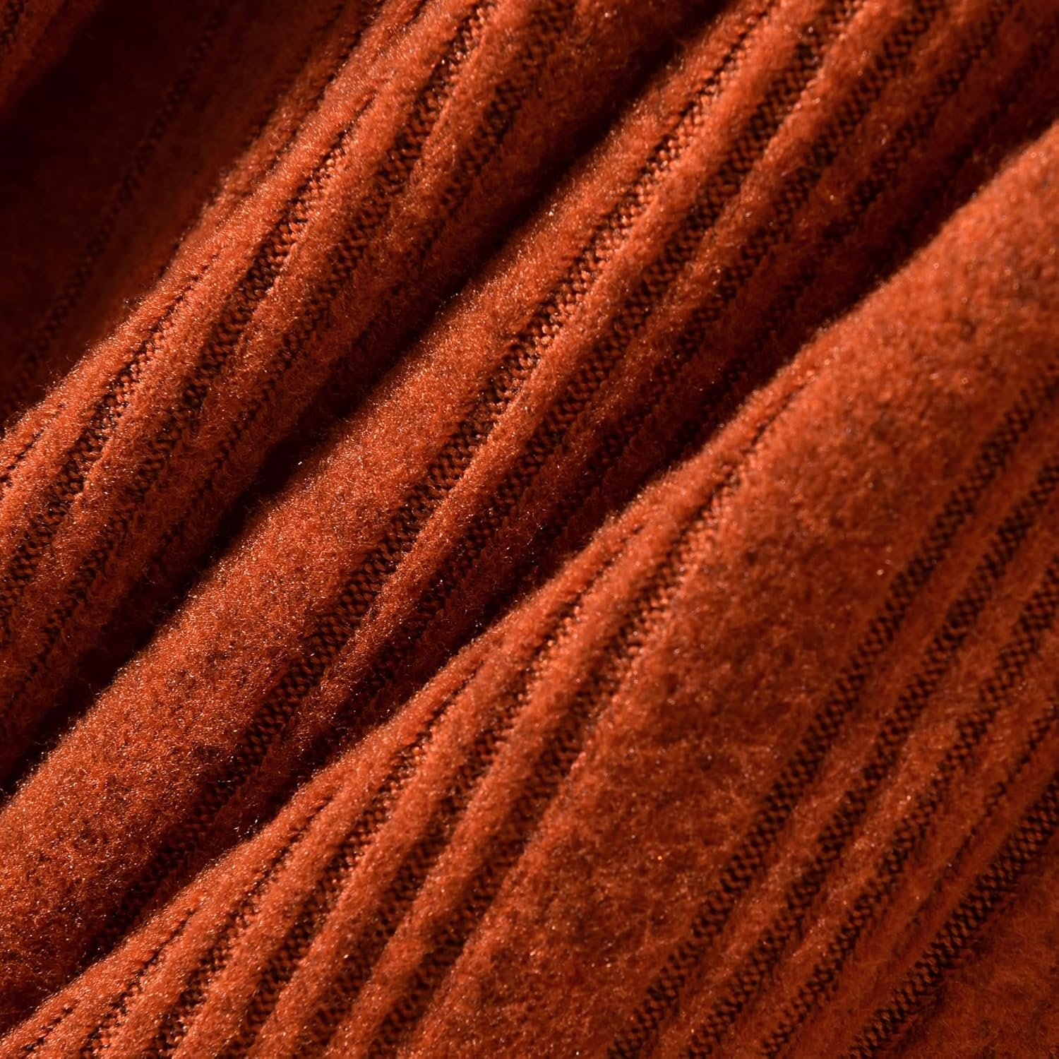 Little Girls Fall Winter Puff Long Sleeve Swiss Dot Dresses A-Line Knit Dress with Belt for Kids Size 4-12 - Image 5