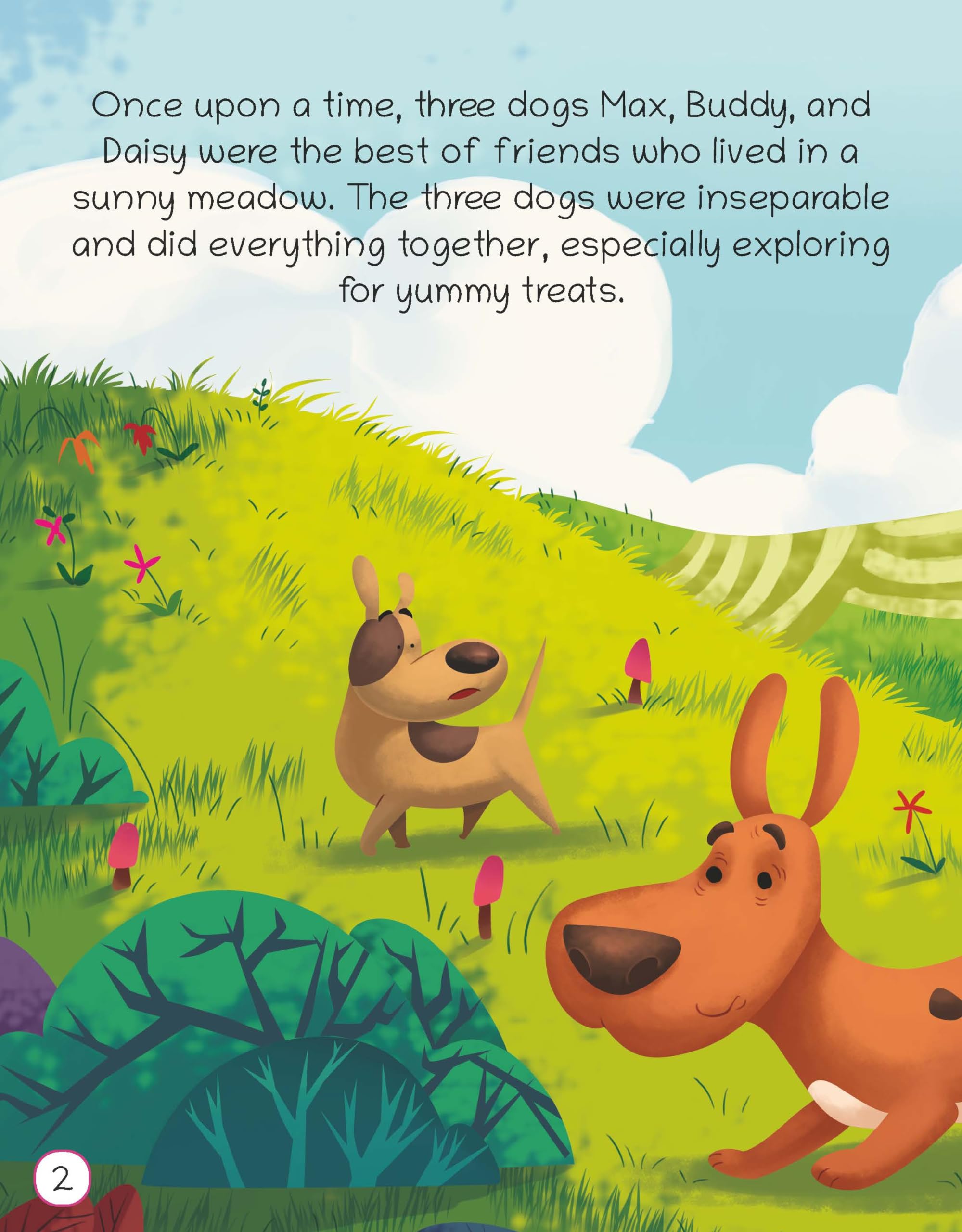 Oswaal Lil Legends Moral Story Book, The Hungry Dogs for Kids Age 2+ | 16-Page Bedtime Story About Greed and Patience | Illustrated Picture Book for Early Readers, Nursery to LKG 1