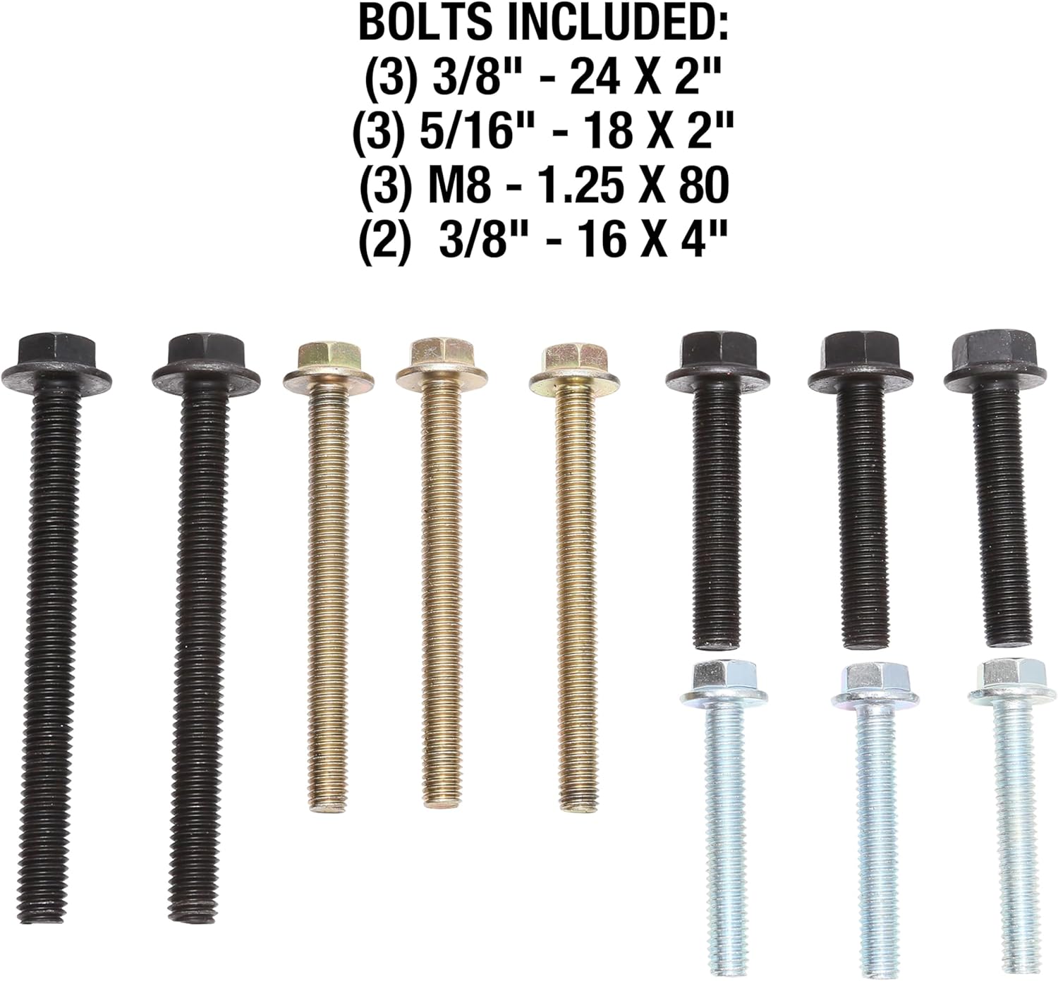 OEMTOOLS 25053 Heavy Duty Harmonic Balancer Puller Set, Engine Repair and Maintenance, Durable Alloy Steel Construction, Automotive Pulley Remover