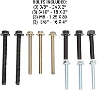 Vista 3 de OEMTOOLS 25053 Juego de extractor de equilibrador armónico resistente, reparación y mantenimiento del motor, construcción duradera de acero aleado